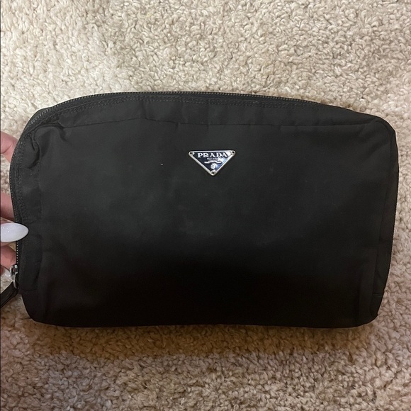Prada Black nylon Toiletry Bag Womens - Picture 1 of 15
